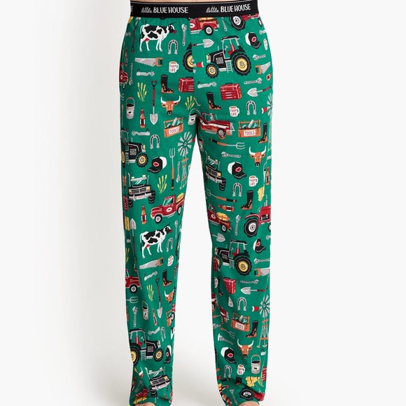 Country Living Men's Jersey Pajama Pants - Picture 1 of 1